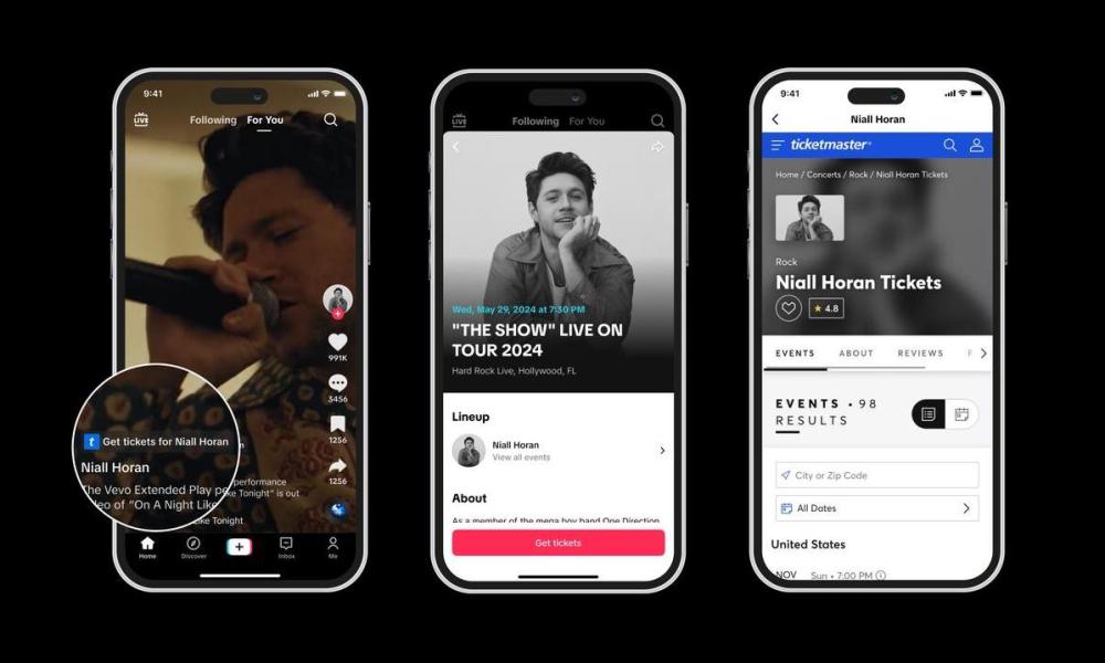 TikTok Brings Ticketmaster Purchasing Program to 20 New Markets